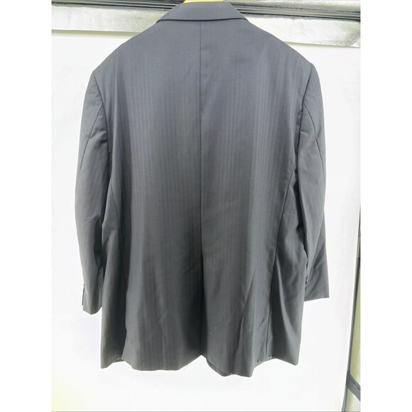 Brooks Brothers 1818 Regent Blazer Estrato Wool Jacket Dark Navy Mens Size 48R - Picture 8 of 9